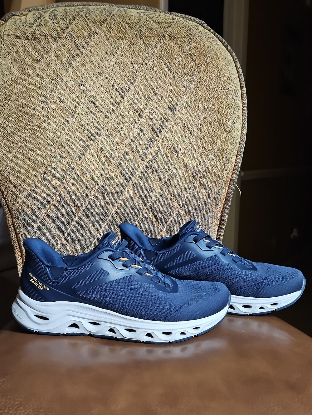 Skechers Hands Free Swift Fit Glide-Step Slip On Sneakers Walking Running Shoes